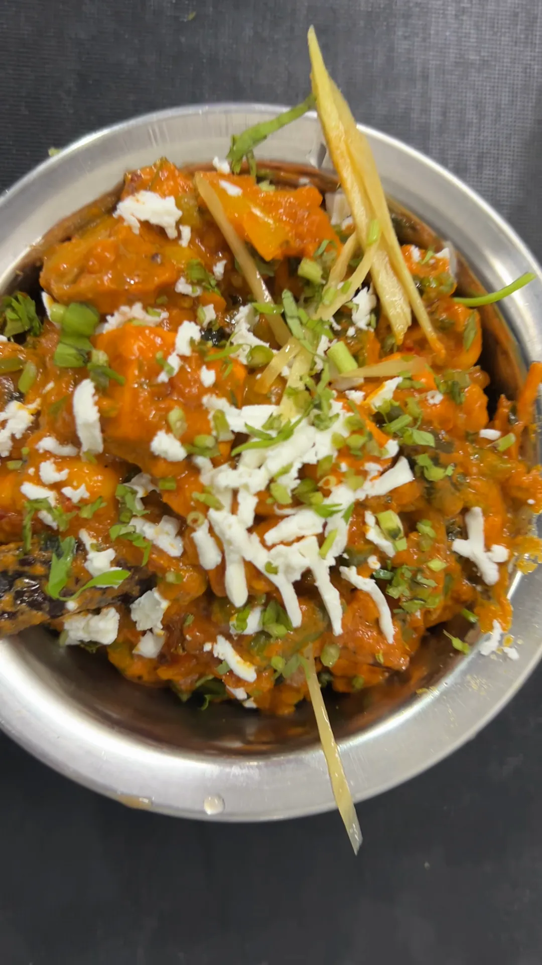 Freshly tossed noodles at Jay Mahal restaurant, Sardarshahar